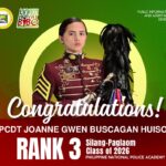 PCDT Joanne Gwen B Huiso, garbo sa katawhan sa Valencia City, Bukidnon