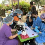 Pagtuon sa Schistosomiasis, gipahigayon sa Barangay Kalasungay