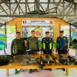 6 High-powered firearms ug mga bala, narekober sa AFP ug PNP sa MagSur