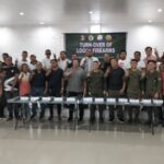 Turned over sa 12 High-powered firearms, gipahigayon sa Datu Paglas, MagSur