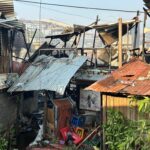 Dako nga Sunog Midaut sa Kapin 100 ka Balay sa Saint John, Barangay Puntod ug San Isidro Labrador, Barangay Lapasan