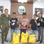 4 NPA member, ni-surrender sa Sarangani