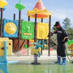 Children’s Park sa Tagum City, padayon gimentinar ang kalimpyo