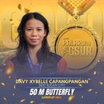 Davy Xybelle Capangpangan, Gold Medalist sa Palarong Pambansa 2026
