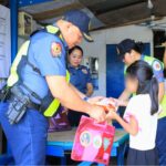 Butuan City PNP, nanghatag ug school supplies sa mga anak sa PUPC