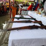 3 miyembro sa lokal nga teroristang grupo, ni-surrender; RPG ug mga pusil, narekober