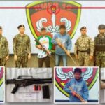 2 NPA members, nitahan sa kapulisan sa Bukidnon; 2 homemade 12-gauge shotguns ug mga bala, narekober