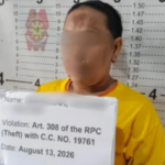 39-anyos nga babayi, nadakpan sa kaso sa pagpangawat sa Cotabato City