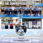 Blessing ug Ceremonial Turnover sa Pickleball Court sa Surigao del Norte PPO, gipahigayon