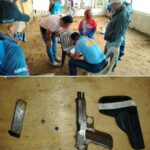 Pusil ug mga bala, narekober sa usa ka cockfarm handler sa Pangantucan, Bukidnon