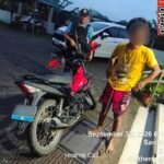 Gikawat nga motorsiklo, nabawi sa San Fernando Cops; suspek, tingkagol