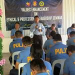 Agusan del Norte Cops, mipailalom sa Values Enhancement on Ethical and Professional Seminar