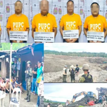 8 ka Chinese nationals nadakpan samtang kapin ₱153-M nga kantidad sa illegal mining equipment, nakumpiska sa Surigao City